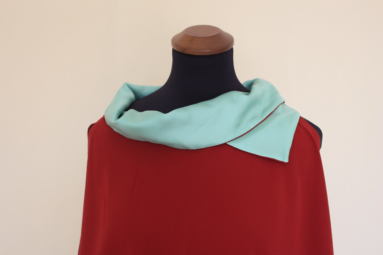 Rombo Red Lacquer Verde Acqua